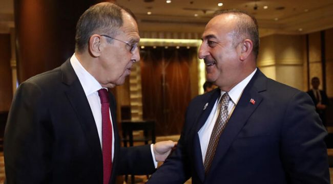 Çavuşoğlu, Rusya mevkidaşı Lavrov ile görüştü