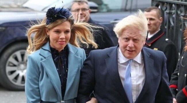 Boris Johnson ve nişanlısı Symonds'ın bir oğulları oldu