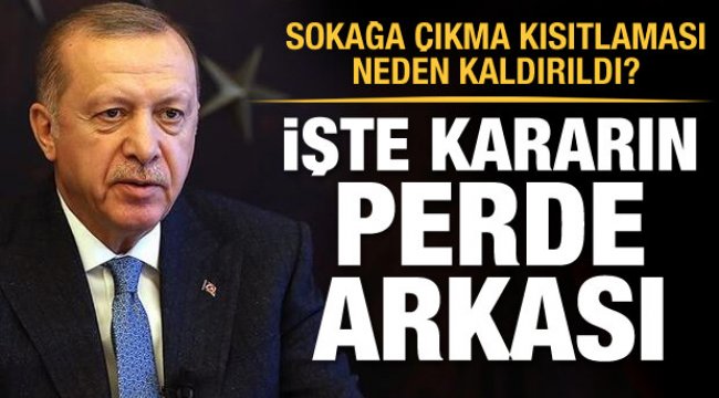 Kısıtlama kararı neden kaldırıldı?