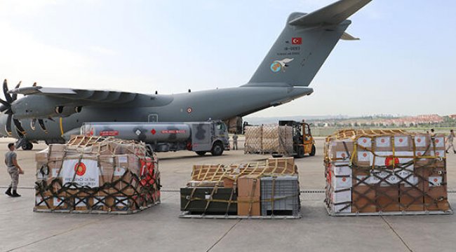 Türkiye'den Afganistan'a tıbbi malzeme yardımı