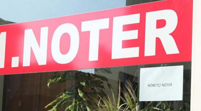 Noterlerde kredi kartıyla yapılan işlem hacmi 150 milyon liraya yaklaştı