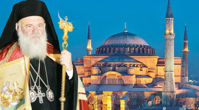 Yunan papazdan büyük tepki çeken Ayasofya yorumu