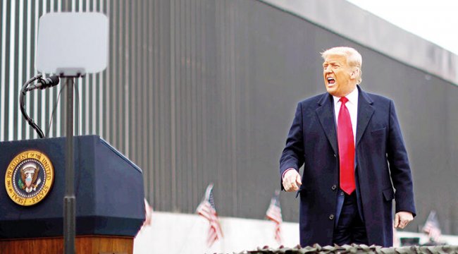 Trump: Duvarı yıktırmam