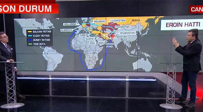 Emniyet'in hazırladığı bu harita ne anlama geliyor? Canlı yayında anlattı: 'Şeytan üçgeni diyorlar'