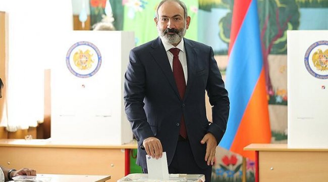 Son dakika... Ermenistan'da seçimi Paşinyan’ın partisi kazandı