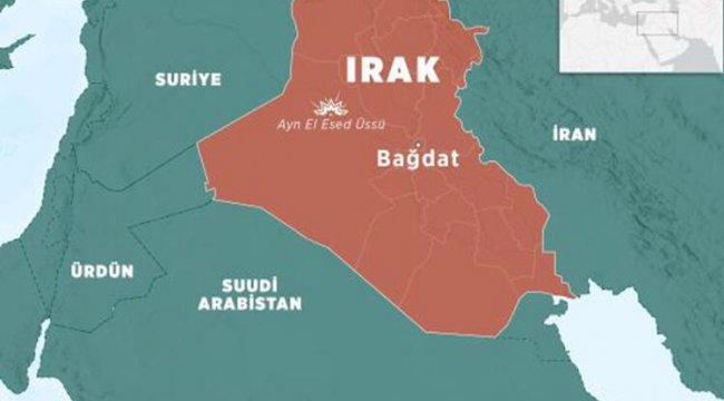 Irak'ta ABD askerlerinin bulunduğu Ayn el-Esed Üssü'ne roketli saldırı: 3 yaralı