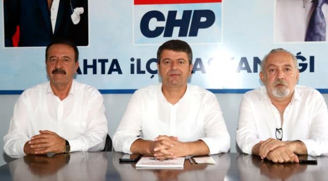 CHP Kahta İlçe Başkanı Celayer basın toplantısı düzenledi