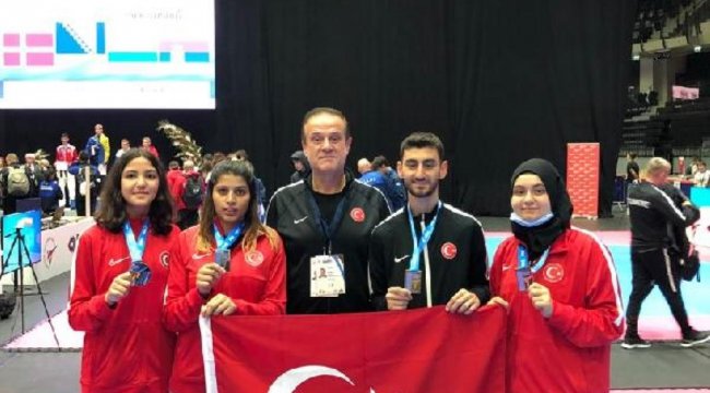 Milli tekvandocu Görkem Polat Avrupa şampiyonu