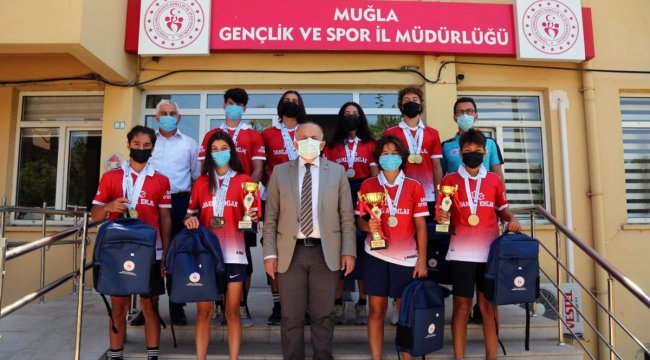 Muğla Gençlik ve Spor Kulübü Türkiye şampiyonu