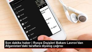 Son dakika haber | Rusya Dışişleri Bakanı Lavrov'dan Afganistan'daki taraflara diyalog çağrısı