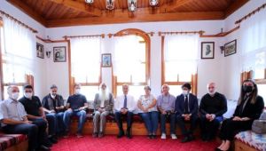 Vali Ali Yerlikaya'dan Şahkulu Sultan Vakfı'na ziyaret