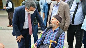 Başkan Yılmaz, Yıldırım'ı sokak sokak geziyor