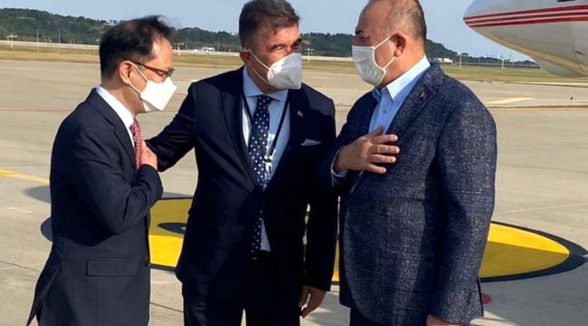 Bakan Çavuşoğlu Güney Kore'de