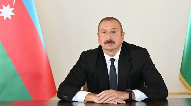İlham Aliyev, 29 Ekim Cumhuriyet Bayramı dolayısıyla Cumhurbaşkanı Erdoğan'ı kutladı