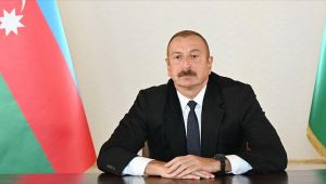 İlham Aliyev, 29 Ekim Cumhuriyet Bayramı dolayısıyla Cumhurbaşkanı Erdoğan'ı kutladı