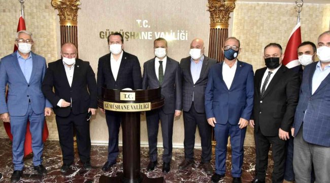 Memur-Sen Genel Başkanı Ali Yalçın Gümüşhane'de