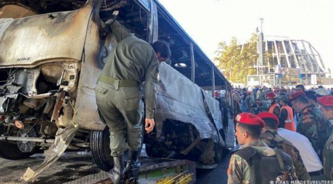 Suriye'de askeri araca bombalı saldırı