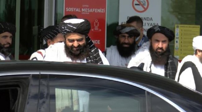 Taliban heyeti, Türkiye'ye geldi