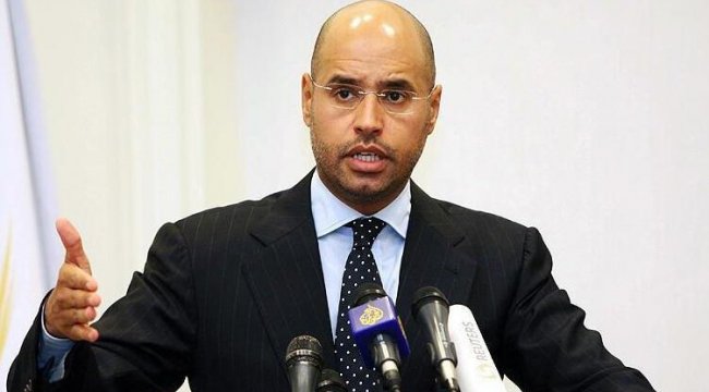 Libya'da Kaddafi'nin oğlu Seyfülislam Kaddafi, cumhurbaşkanlığına aday oldu