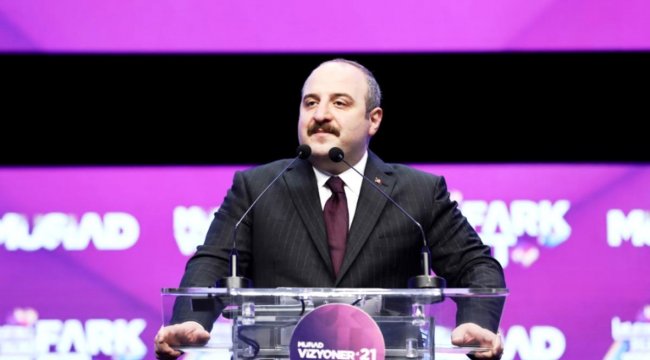 Sanayi ve Teknoloji Bakanı Mustafa Varank, 'MÜSİAD Vizyoner 21 Zirvesi'nin açılışında konuşma yaptı