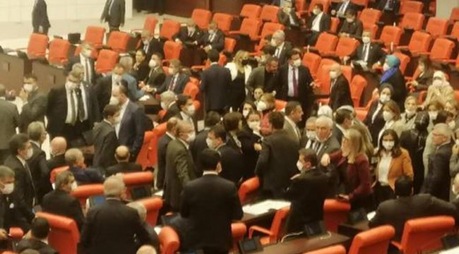 TBMM Genel Kurulu’nda tartışma