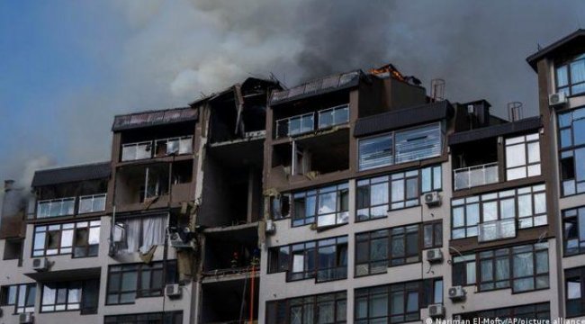 Rus füzeleri Kiev'i vurdu