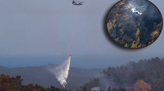 SON DAKİKA | Marmaris'teki yangında son durum! Çalışmalar 4'üncü günde devam ediyor