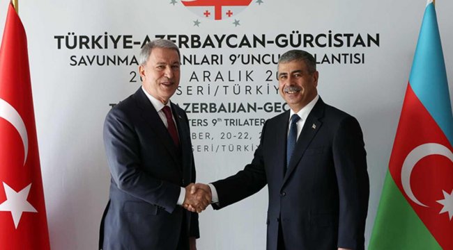 Bakan Akar, Azerbaycanlı ve Gürcistanlı mevkidaşları ile görüştü