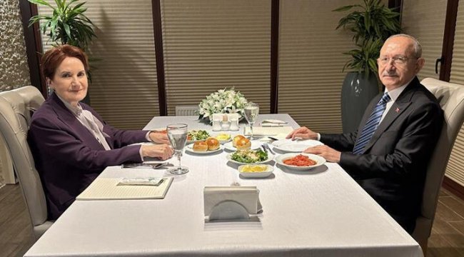 Kılıçdaroğlu-Akşener görüşmesi sona erdi