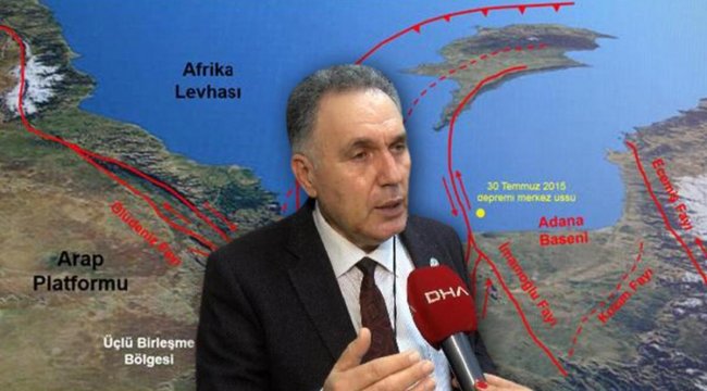 Korkutan deprem uyarısı! Prof. Dr. Ünlügenç, Adana bölgesine dikkat çekti