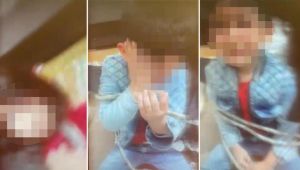 Kağıthane'de dehşete düşüren görüntüler: 4 çocuğunu iple bağlayarak işkence yaptı! 'Pes' dedirten savunma
