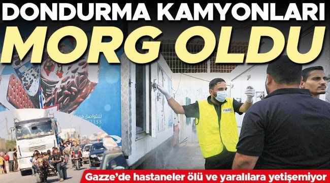Dondurma kamyonları morg oldu