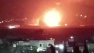 Erbil'deki ABD üssünde bomba yüklü İHA saldırısı! Üste yangın çıktı