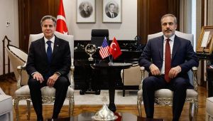  Hakan Fidan ABD'li mevkidaşı Blinken'ı kabul etti
