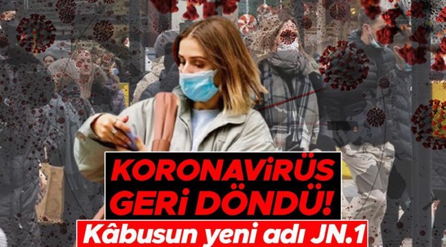 Korkulan oldu, koronavirüs geri döndü: DSÖ'den uyarı geldi... Kâbusun yeni adı JN.1! Dünya genelinde hızla yayılıyor