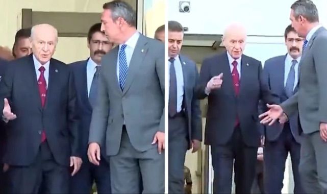 Bahçeli'den Ali Koç'u mest eden nezaket! "Gerek yok" demesine rağmen kapıya kadar uğurladı