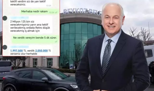 Beykoz Belediyesi'ndeki ihale yolsuzluğu WhatsApp yazışmalarında