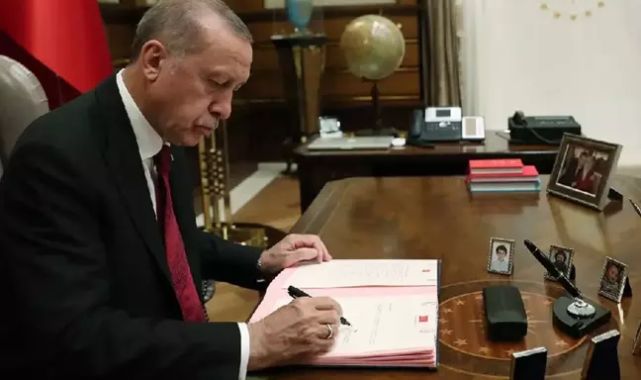 Erdoğan'ın imzasıyla 4 yeni daire başkanlığı kuruldu