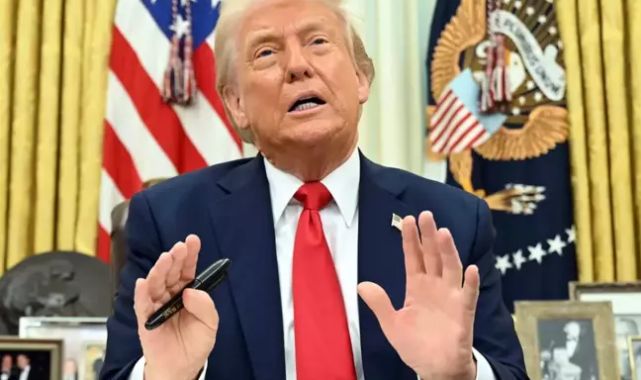 Trump tarihi konuşmasını yaptı! Dünyaya vergi yağdırdı