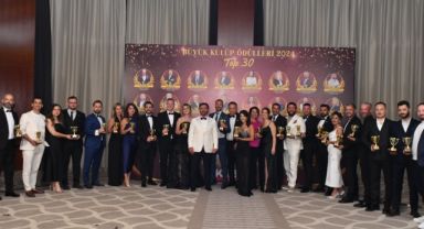 Türkiye Kristal Büyük Kulüp Ödülleri Sahiplerini Buldu