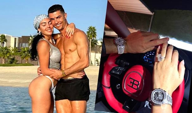 Cristiano Ronaldo ve Georgina Rodriguez’den tek karede 20 milyon dolar