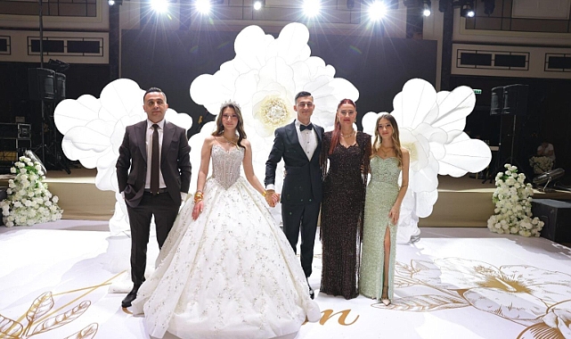 EMİR SÖNMEZ VE ÜLKEM KARAOT GÖRKEMLİ BİR DÜĞÜNLE EVLENDİ