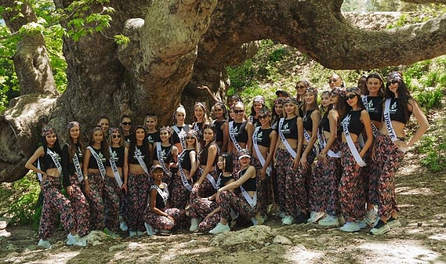 TOROSLARDA GÜZELLİK RÜZGARI: MİSS AURA GÜZELLERİ ŞALVAR GİYİP PODYUMA ÇIKTI!