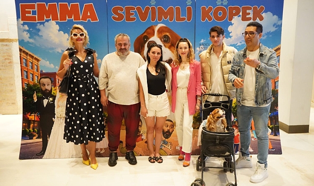 "Emma Sevimli Köpek" Filminin Galası Atlas Sineması'nda Büyük Coşkuyla Gerçekleşti
